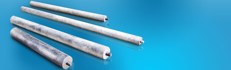 Anodo Di Magnesio 26 Mm, Lunghezza 300 Mm, Attacco 1", Ricambio - Foto 2